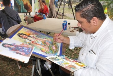 Muestra pictórica “Imagina Arte” al aire libre en el Parque México