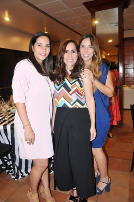 Cristiana Sibrian, Vanessa Nazrala y Natasha Canahuati