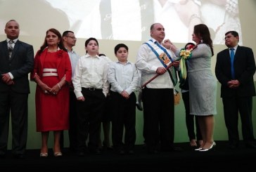 Alexander López asume su cuarto período de gobierno municipal de El Progreso