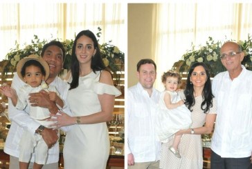 Doble celebración bautismal para Onías y Sophia