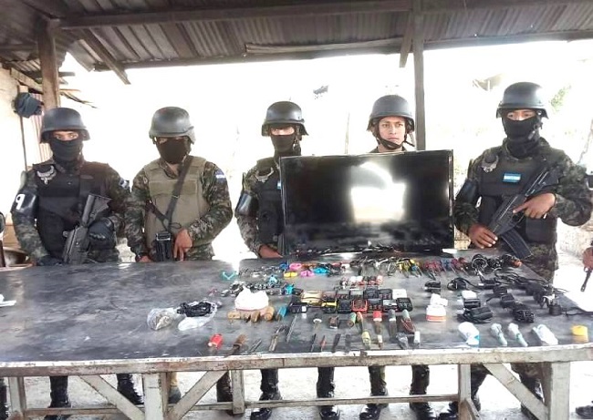 Decomisan electrodomésticos en centro penal de Copán