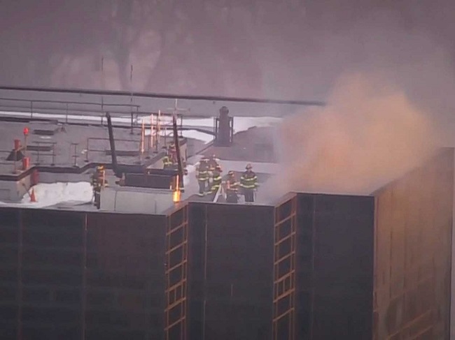 Sofocan bomberos incendio en la Torre Trump de Nueva York