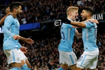 Con dos goles de Agüero, Manchester City se impuso ante el Burnley