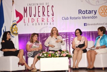 Club Rotario Merendón en su quinto encuentro de mujeres líderes de Honduras