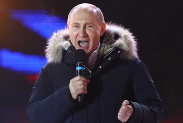 Líder ruso Vladimir Putin logra cuarto mandato con más del 75% de votos