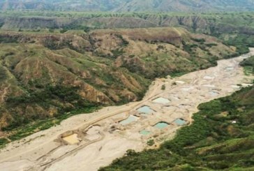 El río que desapareció por completo a causa del fenómeno del Niño y la minería