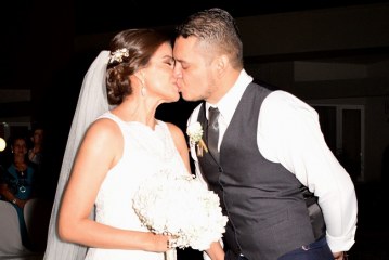 La boda de Omar y Olga…Un “Sí, quiero” entre jardines
