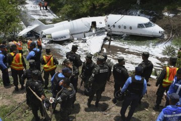 Accidente de avión dejó seis estadounidenses lesionados mientras aterrizaba en el aeropuerto Toncontín