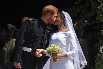 El príncipe Harry y Meghan Markle ya son oficialmente marido y mujer
