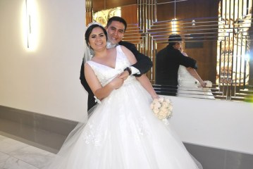 La boda de Saúl y Diana: un amor que inicio en las redes sociales y llegó hasta lo más alto