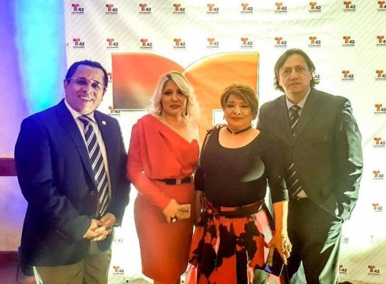Dagoberto Rodríguez, Miriam Torres, Mayra Navarro y Aldo Romero.