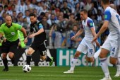 Argentina decepcionó en su debut mundialista al empatar 1-1 con Islandia