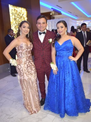 Meidy Ramírez, Mario Aguilar y María Fernanda Rivera