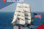 Buque Escuela “Eagle” de la Guardia Costera de EEUU llega por primera vez a Honduras