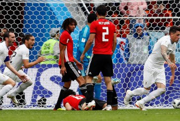 Rusia 2018: Uruguay gana en su debut ante Egipto con marcador 0 – 1