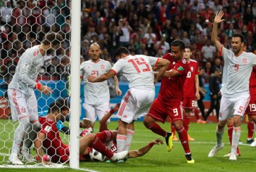 España vence a Irán 0-1 con un extraordinario esfuerzo