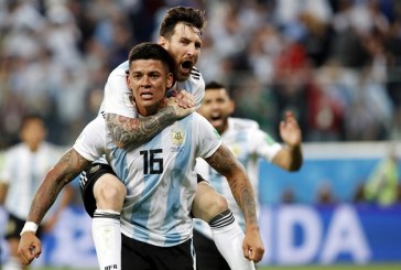 En un dramático partido, Argentina logra clasificar a octavos de final con goles de Messy y Marcos Rojo