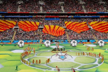 Las majestuosas imágenes de la inauguración del Mundial Rusia 2018