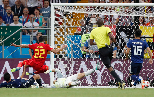 Bélgica venció 3-2 a Japón en el último minuto del partido y clasifica a cuartos de final