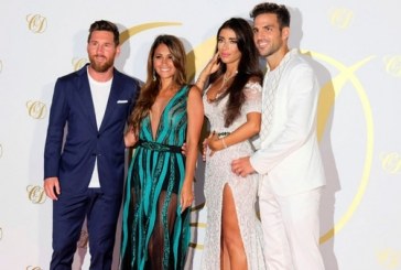Con una fastuosa fiesta celebran su boda Cesc Fábregas y Daniella Semaan a la que asistieron varias estrellas del Barcelona