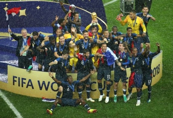 Francia venció 4-2 a Croacia en una vibrante final y se consagra campeón del Mundial de Rusia 2018