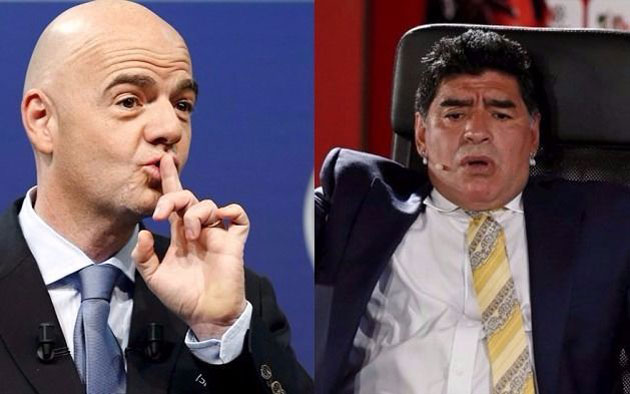 La FIFA denuncia “insinuaciones” de Maradona sobre el arbitraje en partido Colombia – Inglaterra