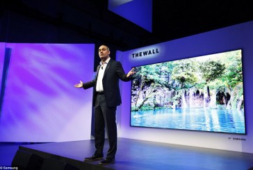 ¡Innovador! Samsung revela su gigantesca pantalla de TV llamada The Wall