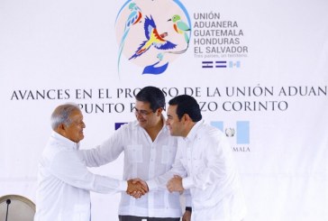 El Salvador se incorpora a la Unión Aduanera de Guatemala y Honduras