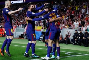 Barcelona iguala 1-1 ante el Sevilla en la final de la Supercopa de España