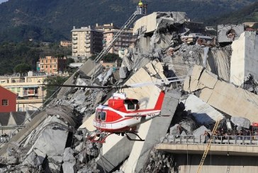 Tragedia en Génova, al menos 35 muertos al derrumbarse un puente 90 metros de altura en una autopista