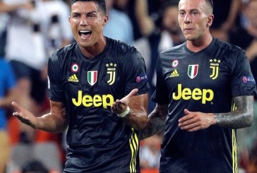 La polémica expulsión de Cristiano Ronaldo por la que lloró en el partido entre Juventus y Valencia