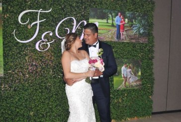 El gran día de Fernando y Stephie: amor y felicidad bañados en Lovely Purple