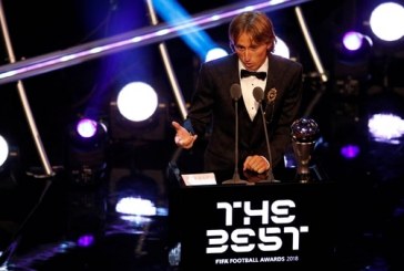 Deportes Luka Modric se lleva el premio The Best a mejor jugador del mundo