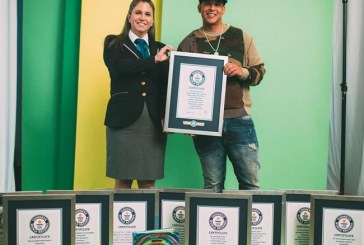 Daddy Yankee se hace acreedor a 10 récords Guinness