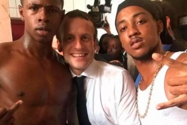 La polémica foto de Emmanuel Macron en la isla Saint-Martin que desató críticas en Francia