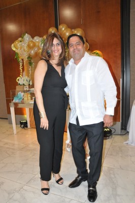 Marcela Saybe y Ricardo Ajuria