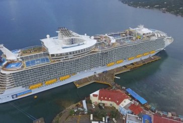 Symphony of the Seas: La ciudad flotante más grande del mundo llegó a Roatán