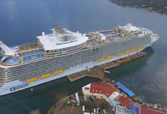 Symphony of the Seas: La ciudad flotante más grande del mundo llegó a Roatán
