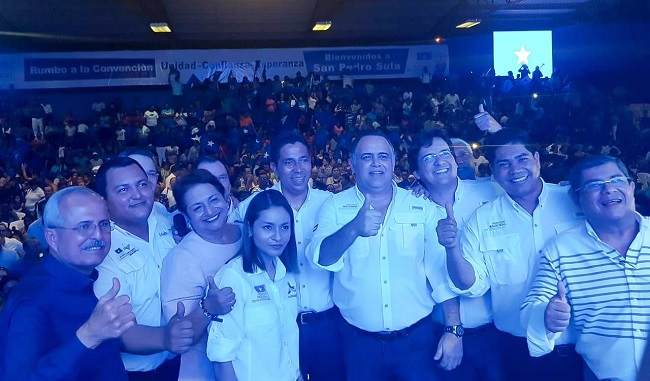 “El partido está vivito y coleando” dicen nacionalistas en preconvención celebrada en San Pedro Sula