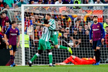 El Barcelona cayó ante el Betis, pero se mantiene como líder de LaLiga