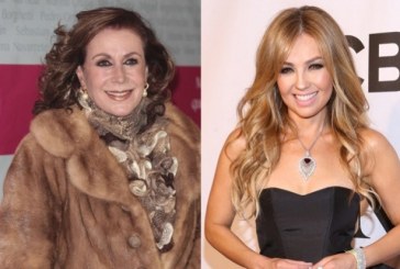Laura Zapata abandona programa de TV en vivo por culpa de Thalía (video)