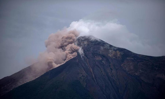El volcán de Fuego de Guatemala entra en una nueva fase erupción