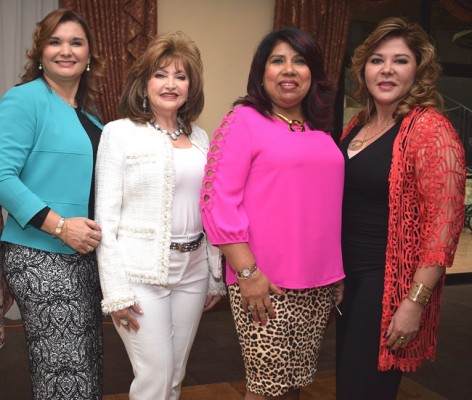 Vilma González, Maritza Lara, Sheila García y Ruth Rápalo