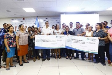 Crédito Solidario otorga más de 4 millones de lempiras a 36 microempresas del Valle de Sula