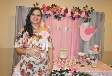 Pajaritos en primavera inspiraron el baby shower de Claudia Melissa