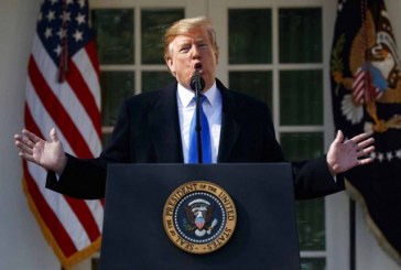 Trump firma emergencia nacional, busca recursos para construir su muro en la frontera con Méxio