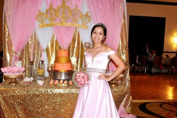 Una bella princesa en sus XV años