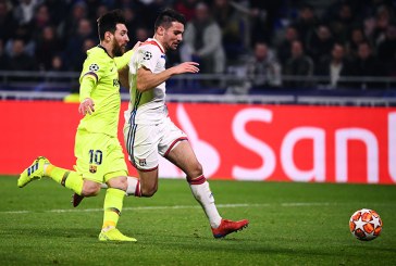 Barcelona empata sin goles en su visita a Lyon