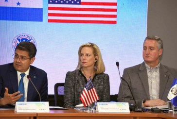 Kirstjen Nielsen participa en Tegucigalpa en la V Reunión de Seguridad del Triángulo Norte de CA y EEUU