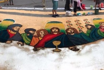La belleza de las alfombras de Comayagua en Semana Santa (+fotos)